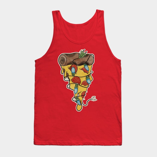 Oh pizza Tree Tank Top by tos42